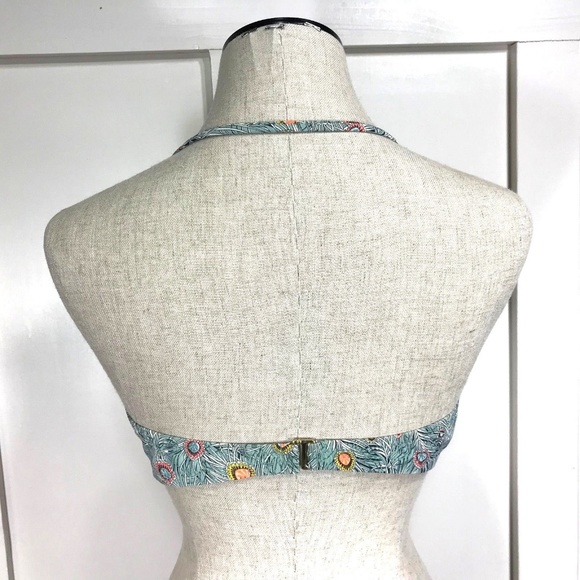 J. Crew Peacock Bikini Top - Picture 3 of 8